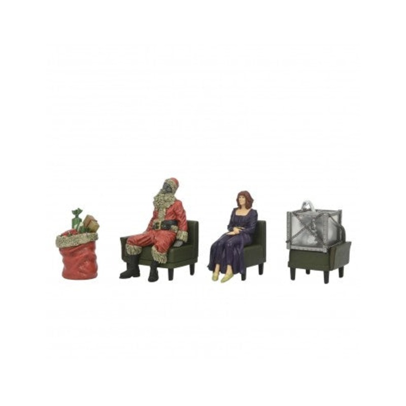 Beetlejuice Beetlejuice Figure Set Waiting Room Scene 1 Neca New
