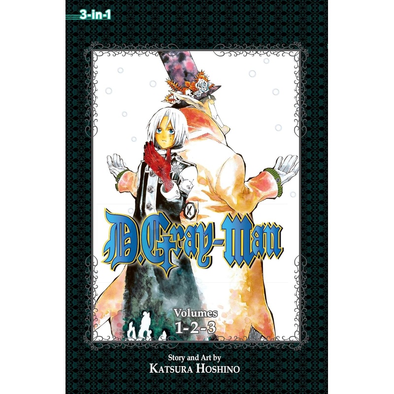 D. Gray-Man 3 in 1 Bundle Vol 01-02 Manga Used