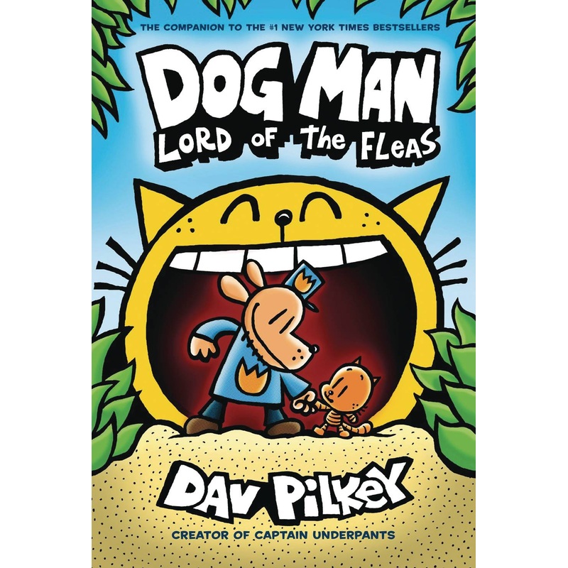 Dog Man Vol 05 Lord of the Fleas Hardcover Graphic Novel New
