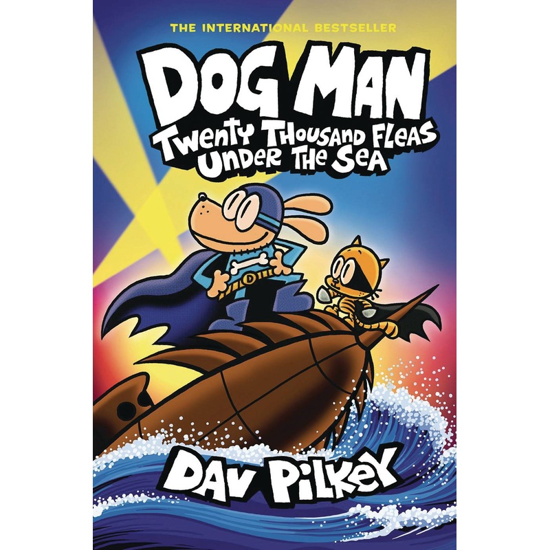 Dog Man Vol 11 Twenty Thousand Fleas Under the Sea Hardcover Graphic Novel New