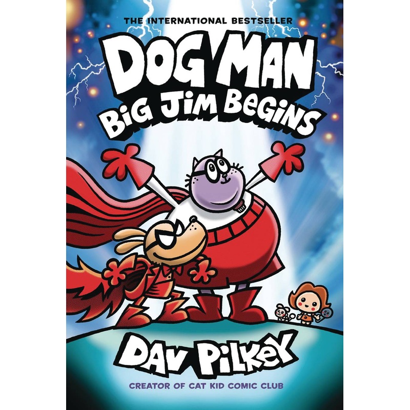 Dog Man Vol 13 Big Jim Begins Hardcover Graphic Novel New