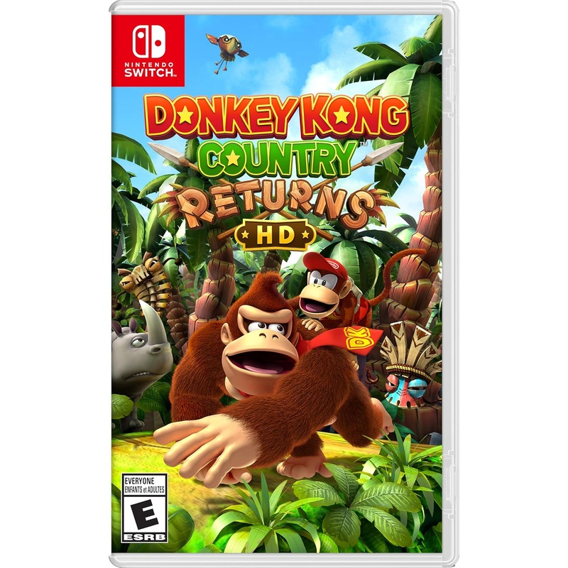 Donkey Kong Country Returns HD Switch Used