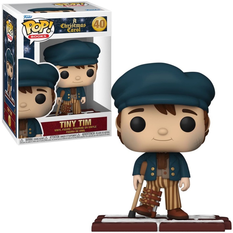 Funko Pop Books A Christmas Carol Tiny Tim New