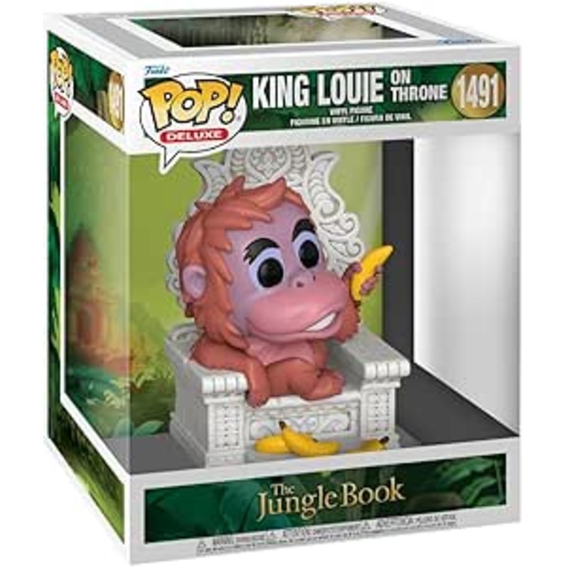 Funko Pop Disney Deluxe King Louie on Throne New