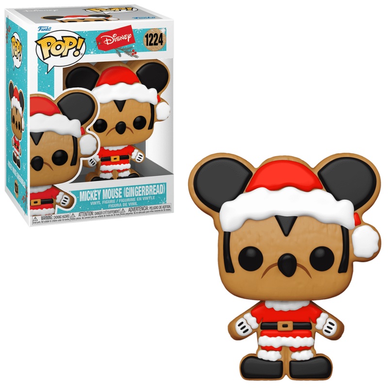 Funko Pop Disney Mickey Mouse Gingerbread New