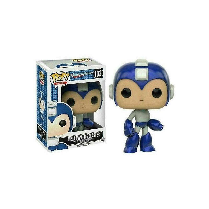 Funko Pop Games Mega Man Mega-Man Ice Slasher New