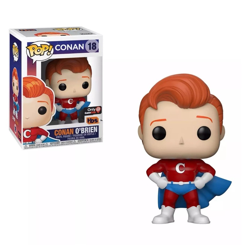 Funko Pop Icons Conan O'Brien Super Conan EB Exclusive New