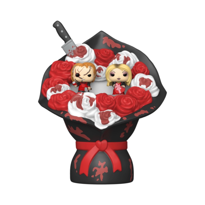 Funko Pop Movies Bride Of Chucky-Tiffany & Chucky Bitty Pop Bouquet New