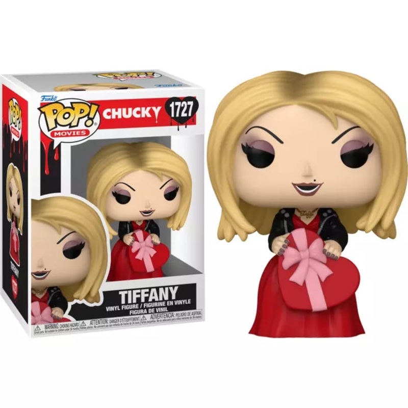 Funko Pop Movies Chucky Valentine Tiffany With Heart New