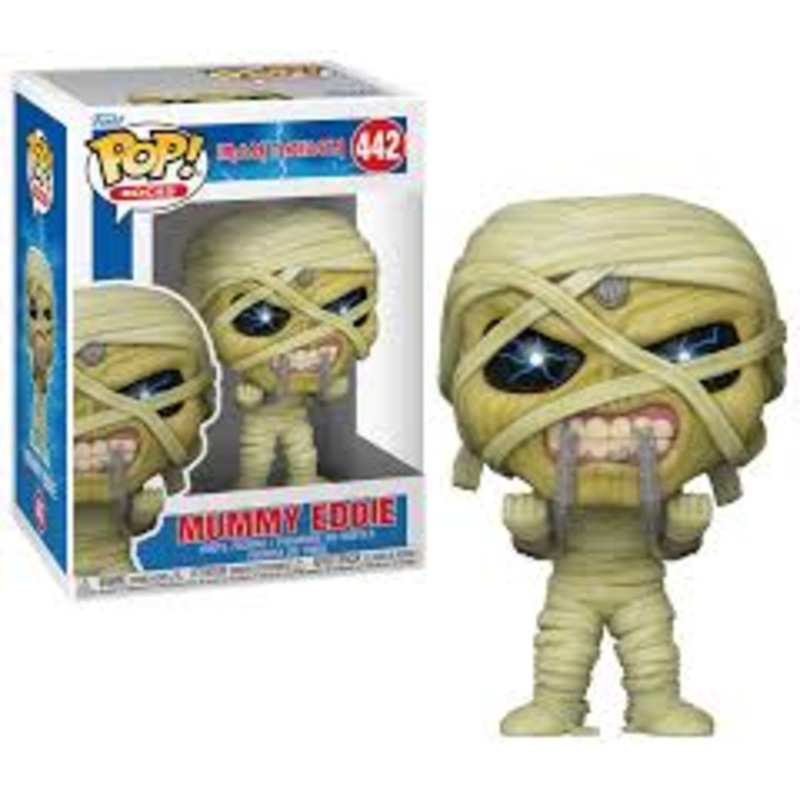 Funko Pop Rocks Iron Maiden Mummy Eddie New