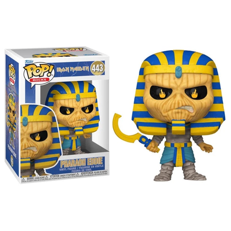 Funko Pop Rocks Iron Maiden Pharoah Eddie New