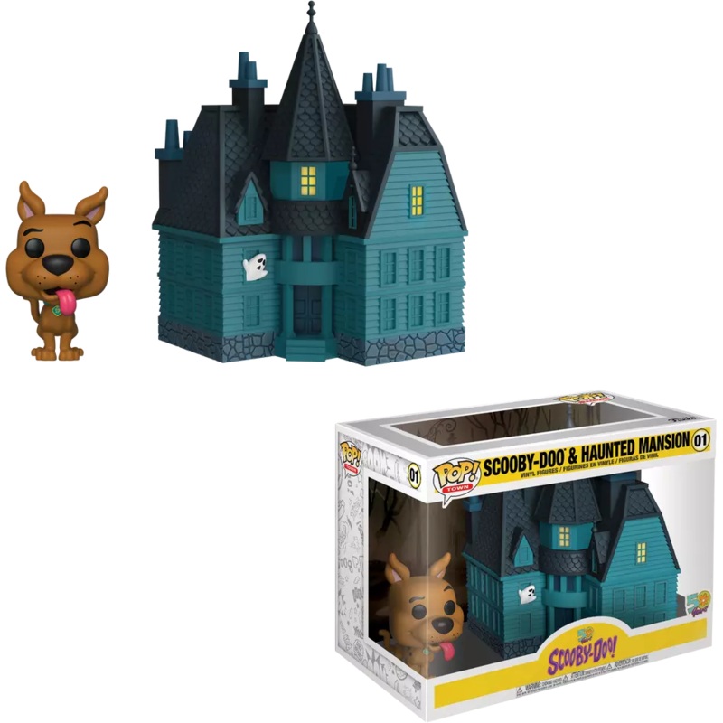 Funko Pop Town Scooby-Doo & Haunted Mansion New