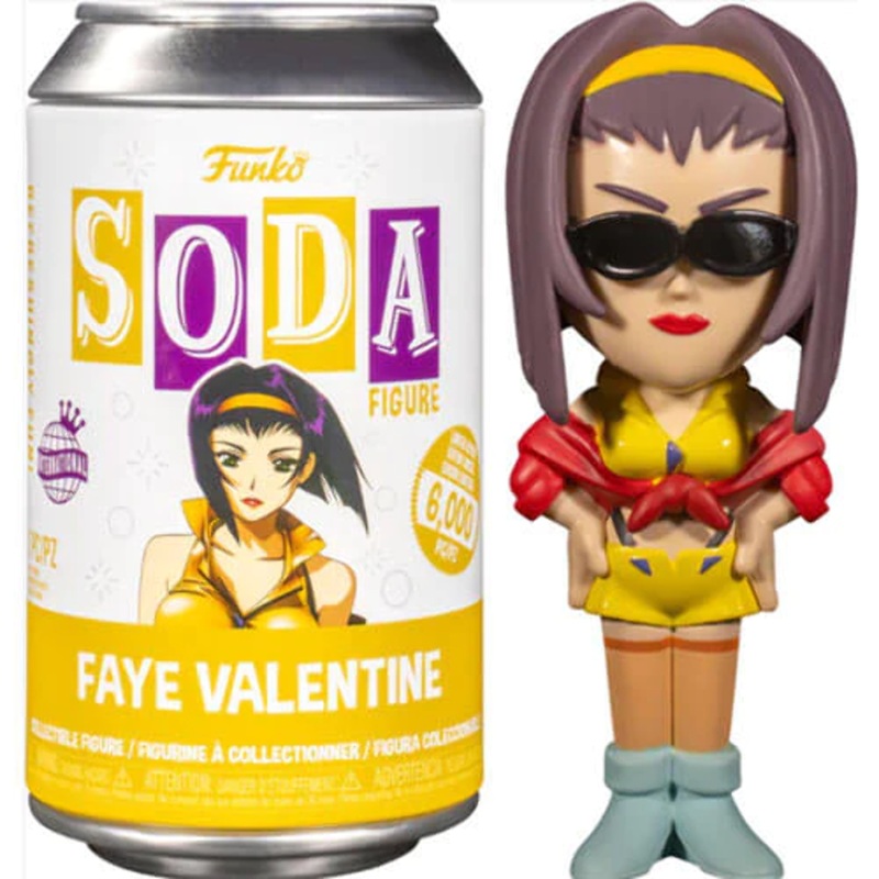 Funko Soda Cowboy Beebop Faye Valentine New