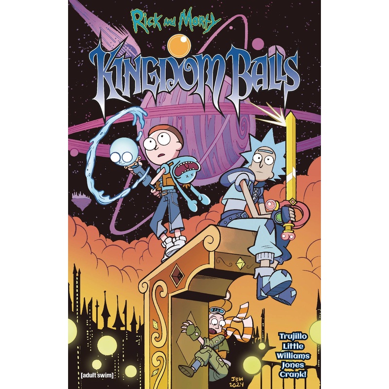 Rick and Morty Kingdom Balls Trade Paper Back New