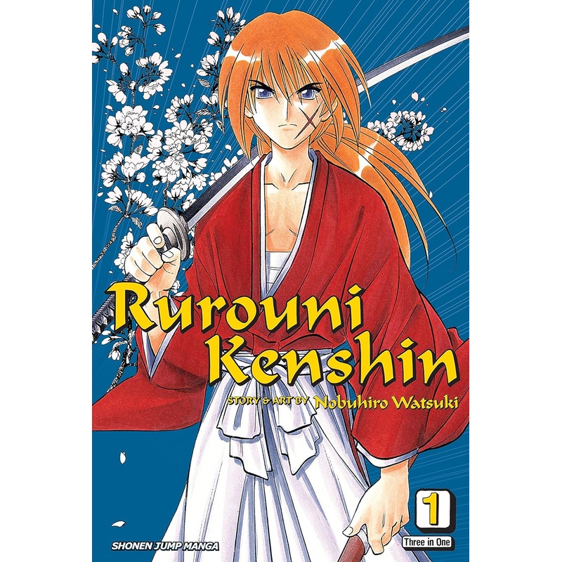 Rurouni Kenshin 3 in 1 Vol 01 (Minor Wear) Manga Used