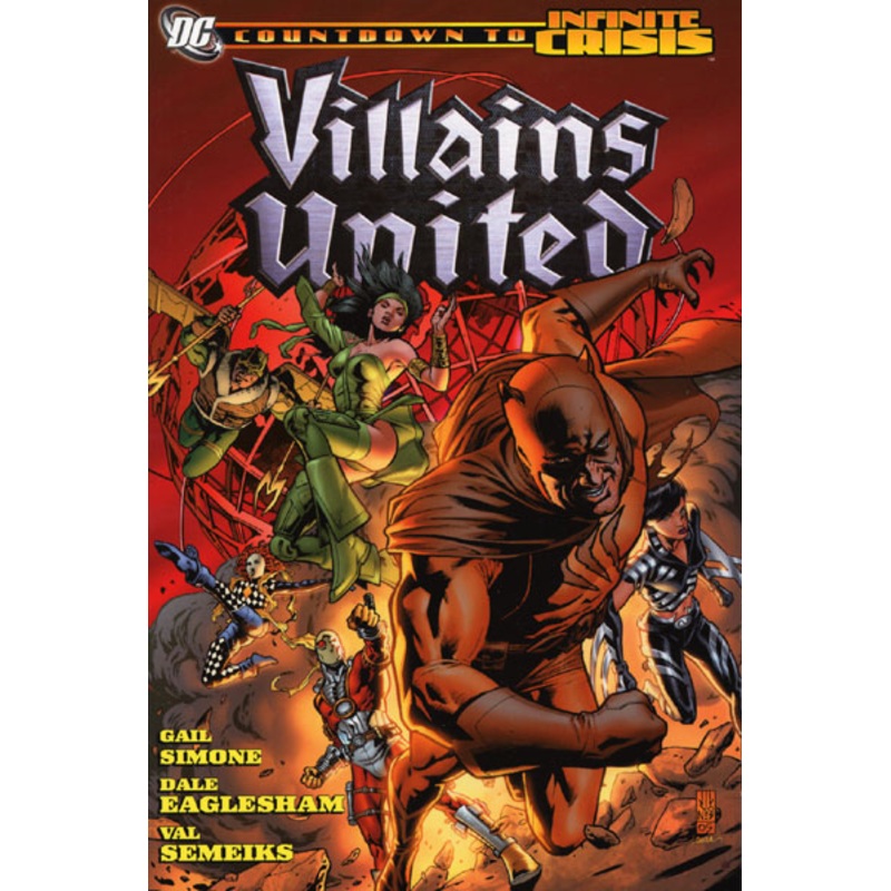 Villains United Trade Paper Back Used