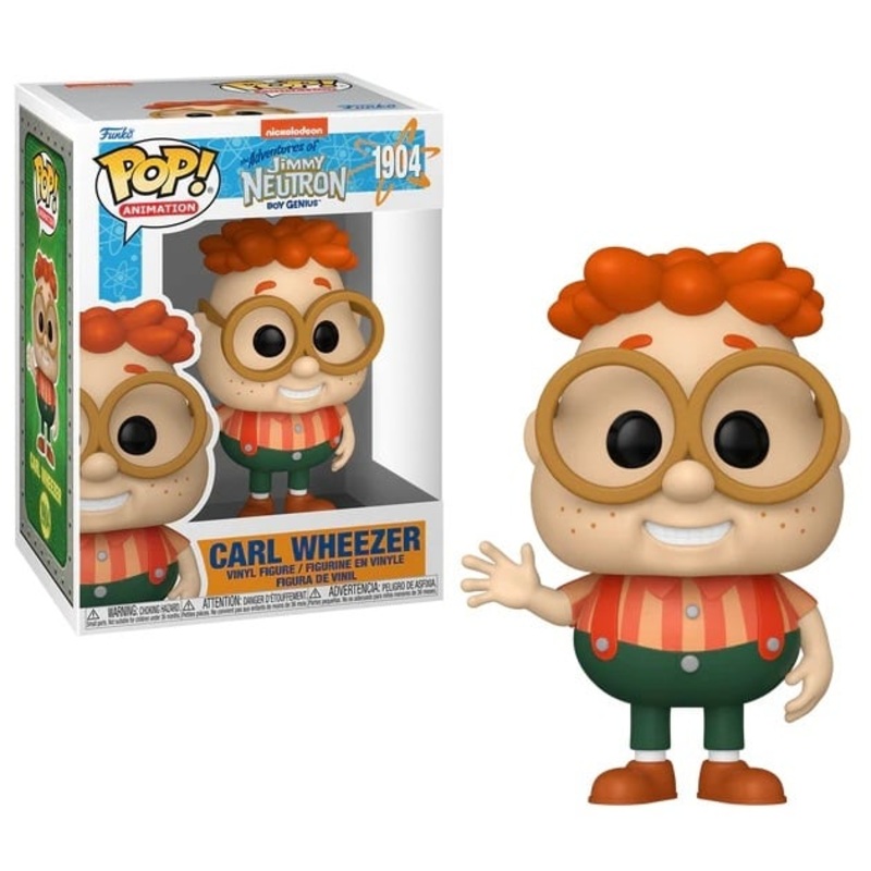 Funko Pop Animation Jimmy Neutron Carl Figure New