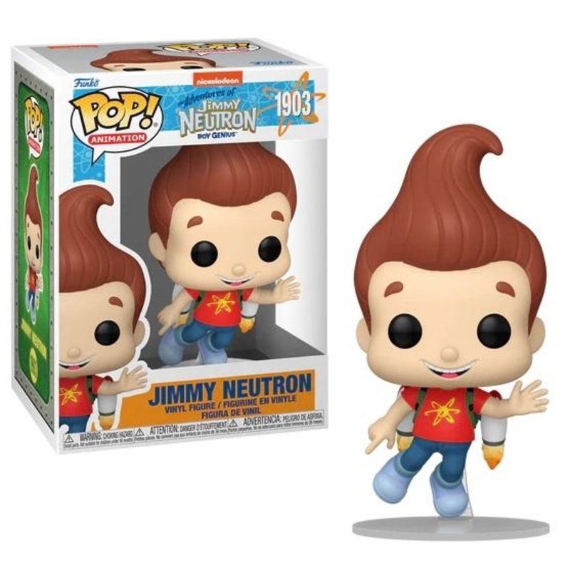 Funko Pop Animation Jimmy Neutron Jimmy Figure New