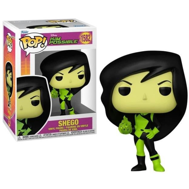 Funko Pop Disney Kim Possible Shego Figure New