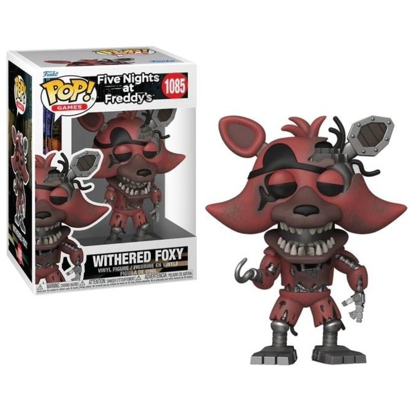 Funko Pop Games Five Nights at Freddys Withered Foxy Figure New