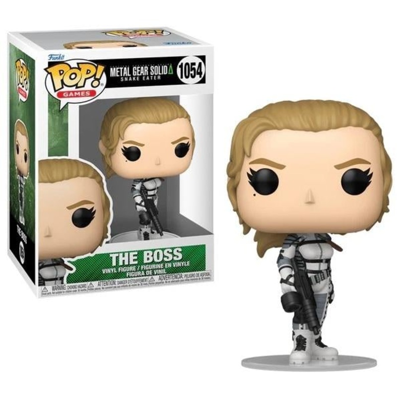 Funko Pop Games Metal Gear The Boss Figure New
