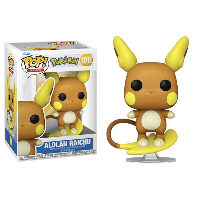 Funko Pop Games Pokemon Alolan Raichu New
