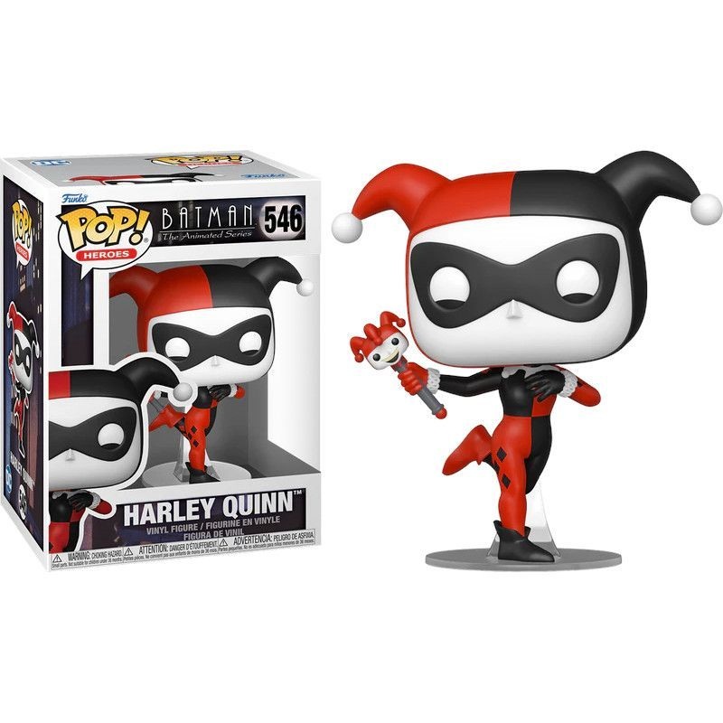 Funko Pop Heroes DC Batman Animated Series Harley Quinn Figure New