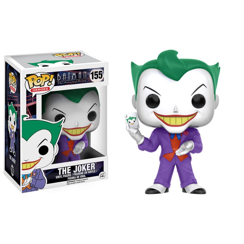Funko Pop Heroes DC Batman Animated Series Joker Figure New