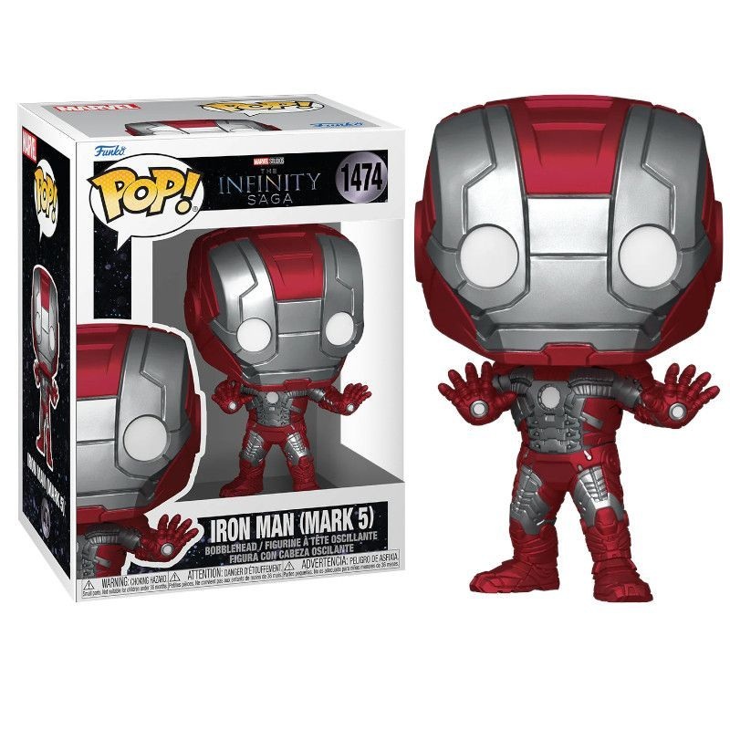 Funko Pop Marvel Iron Man Mark 5 Figure New