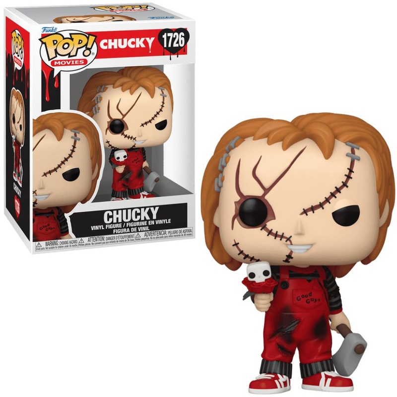 Funko Pop Movies Chucky Valentine Chucky with Flower
