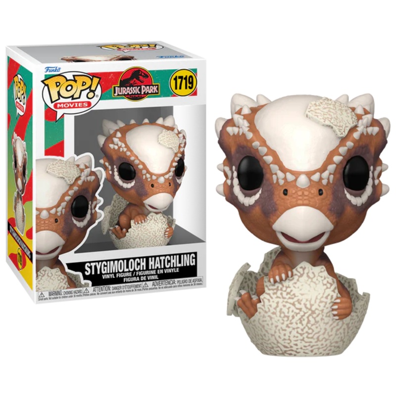 Funko Pop Movies Jurassic Park Hatchling Stygimoloch Figure New