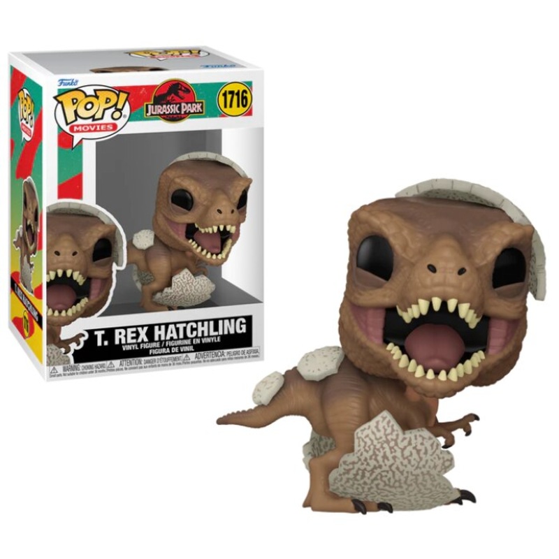 Funko Pop Movies Jurassic Park Hatchling T-Rex Figure New