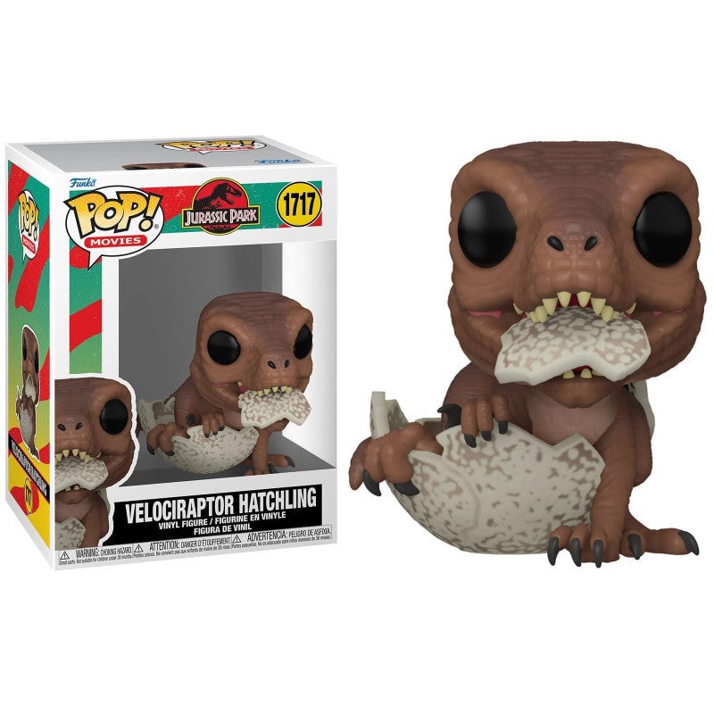 Funko Pop Movies Jurassic Park Hatchling Velociraptor Figure New