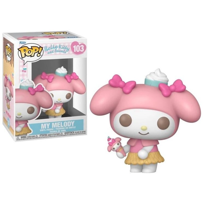 Funko Pop Sanrio Hello Kitty Ice Cream My Melody Figure New