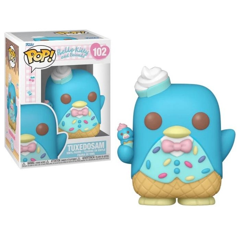 Funko Pop Sanrio Hello Kitty Ice Cream Tuxedo Sam Figure New