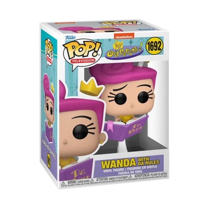 Funko Pop Television Fairly Odd Parents Wanda Figure New
