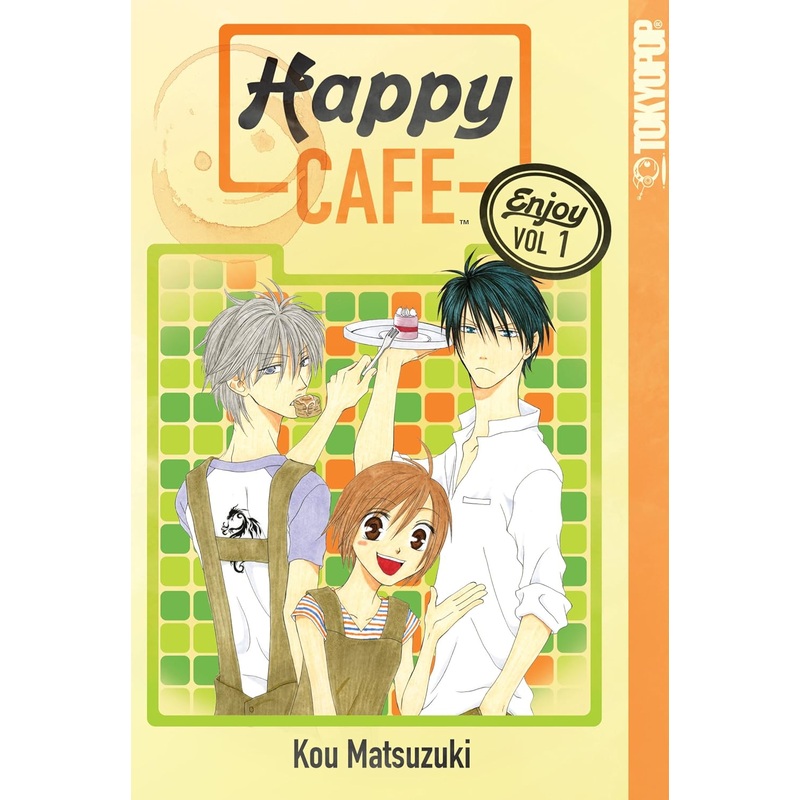 Happy Cafe Bundle Vol 01-02 Manga Used