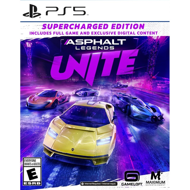 Asphalt Legends Unite Supercharged Edition PS5 New
