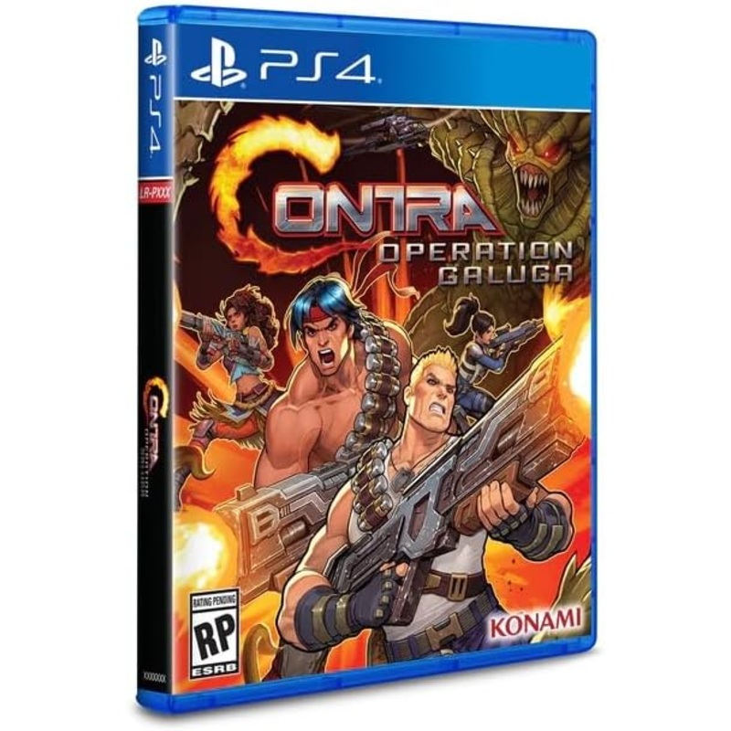 Contra Operation Galuga Limited Run PS4 New