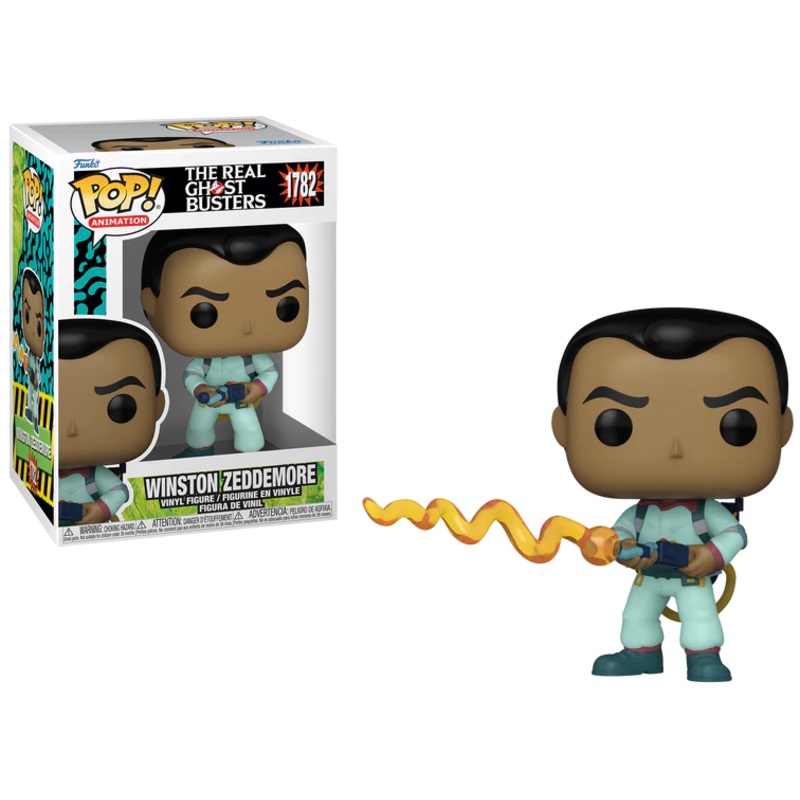 Funko Pop Animation The Real Ghostbusters Winston Zeddemore New
