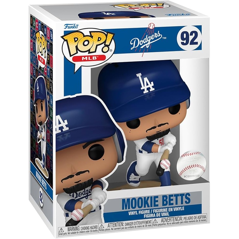 Funko Pop MLB Dodgers Mookie Betts New