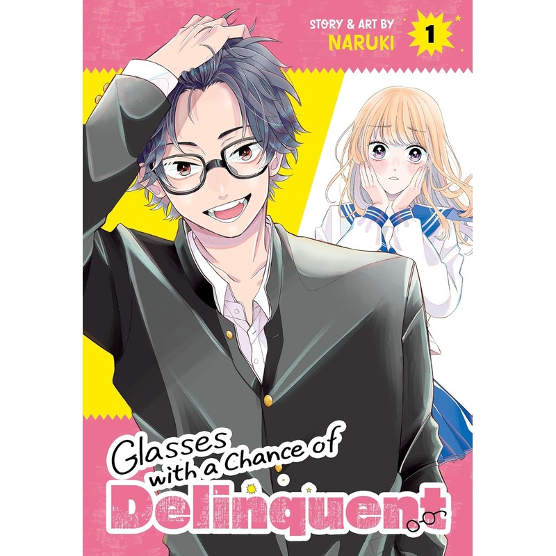 Glasses with a Chance of Delinquent Vol 01 Manga New