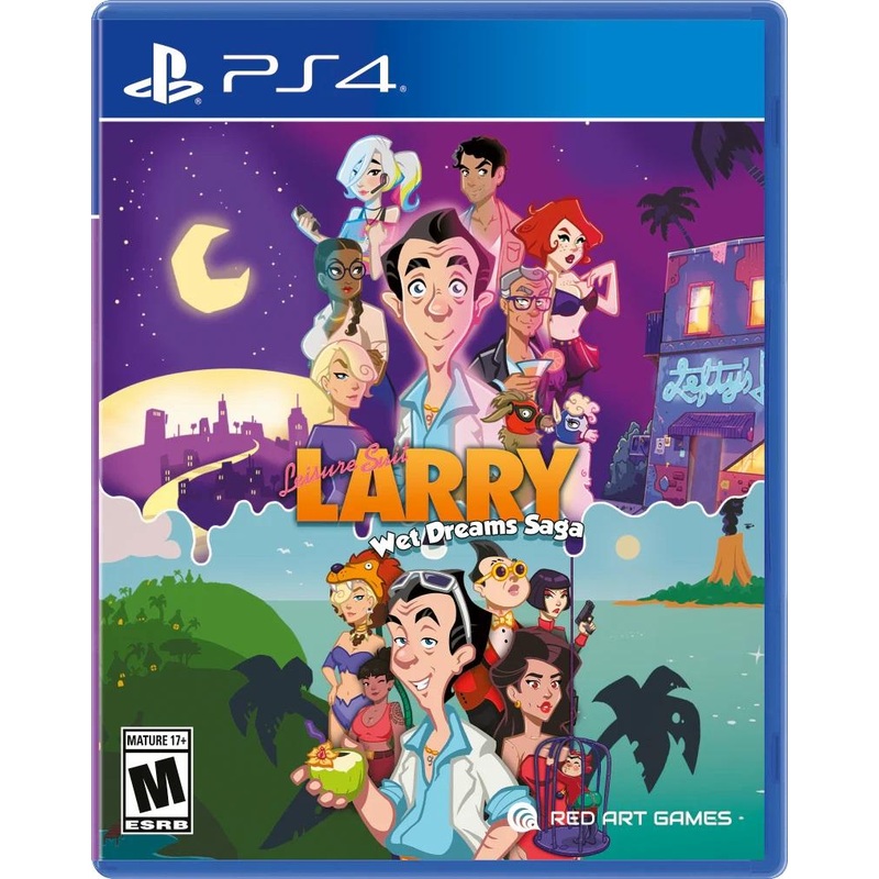 Leisure Suit Larry Wet Dreams Saga PS4 New