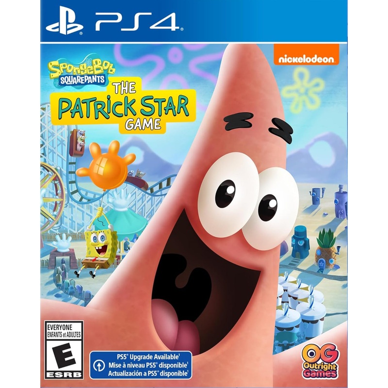 Spongebob Squarepants A Patrick Star Game PS4 Used