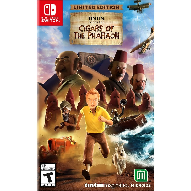 Tintin Reporter Cigars Of The Pharaoh Switch Used