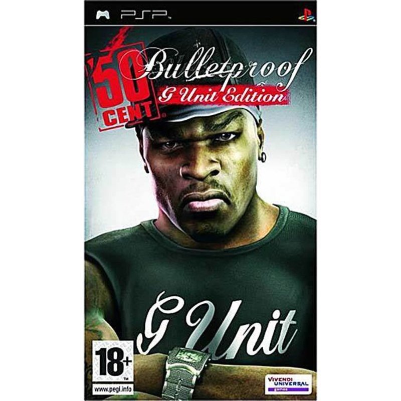50 Cent Bulletproof G Unit Edition PSP Import Used