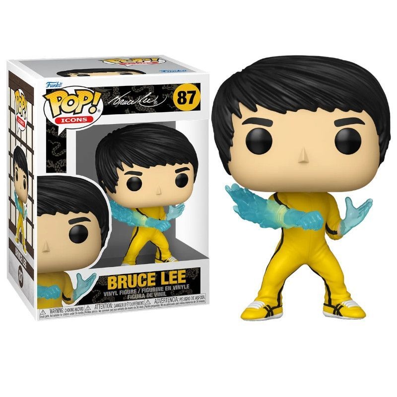 Funko Pop Icons Bruce Lee New