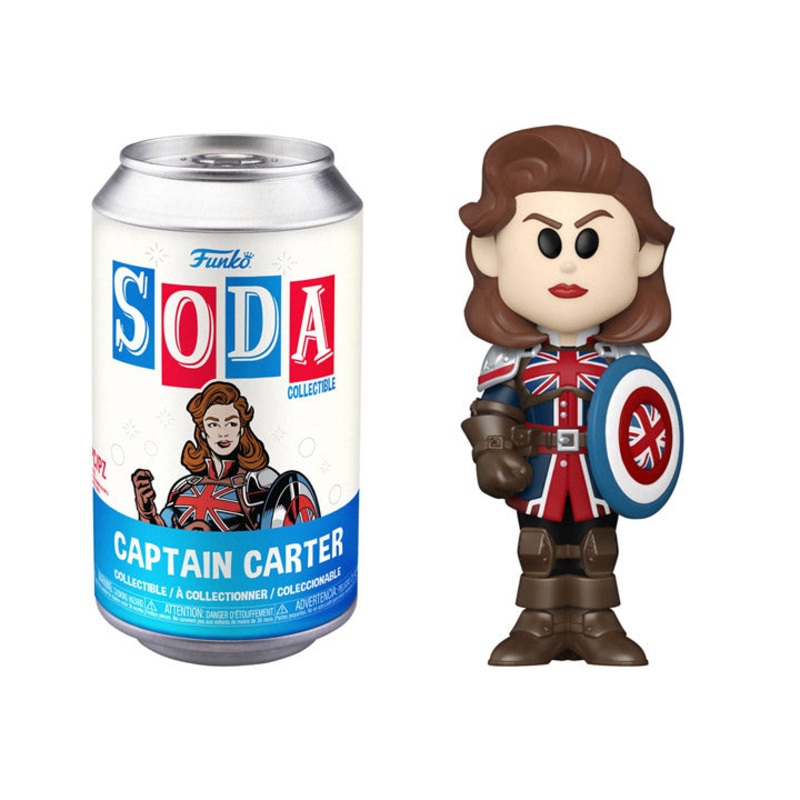 Funko Soda Captain Carter Used