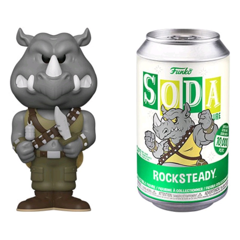Funko Soda Rocksteady Used