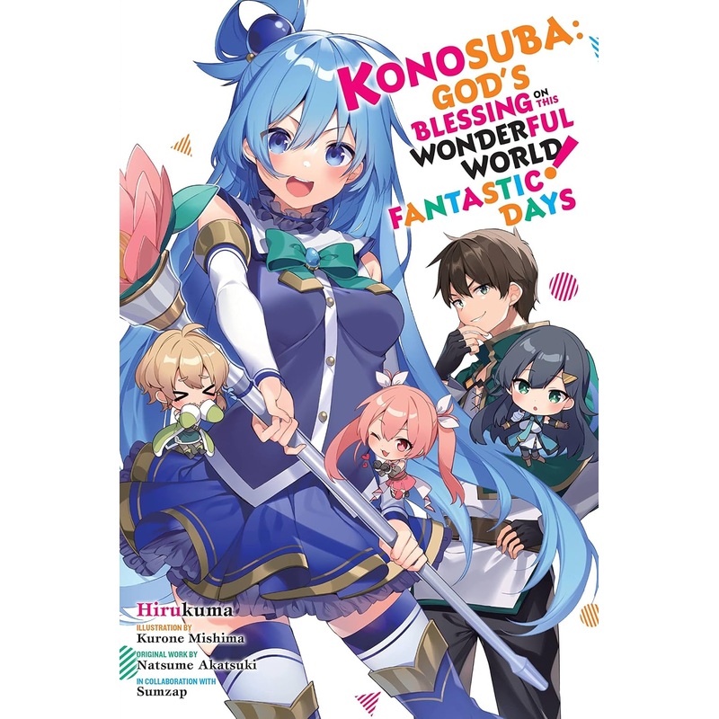 Konosuba Gods Blessing on this Wonderful World Fantastic Days Light Novel New